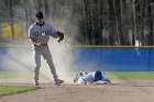 Baseball vs Suffolk  Wheaton College Baseball vs Suffolk University. - (Photo by Keith Nordstrom) : Wheaton, baseball